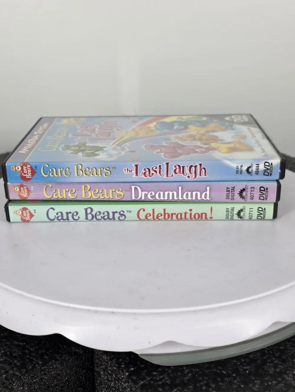 Care Bears DVD Bundle Dreamland Celebration Last Laugh Lot of 3
